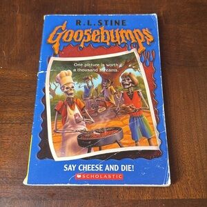 Vintage 1992 Goosebumps Say Cheese And Die! Unnumbered #4 First Edition RL Stine